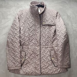 COLE HAAN | LARGE WOMEN'S | QUILTED PUFFER JACKET in PURPLE 3544P7046 357SP246